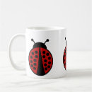 Buscar mariquita tazas Elegante