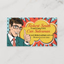 Buscar cómico tarjetas de visita Retro