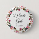 Buscar girl chapas Chica de flores