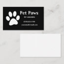 Buscar paw tarjetas de visita Trineo