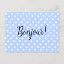 Buscar tipografía francesa postales Bonjour