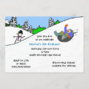 Buscar el sledding invitaciones Fiesta