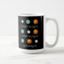 Buscar amante del espacio tazas Eclipse solar