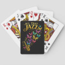 Buscar jazz barajas de cartas Saxofón