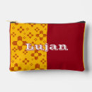 Buscar tierra bolsas cosmetica Rojo