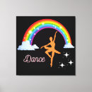 Buscar bailarines lienzos Chica