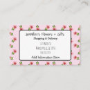 Buscar girlie tarjetas de visita Rosa