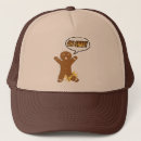 Buscar pan de jengibre gorras Divertido