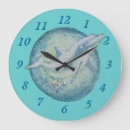 Buscar delfín relojes de pared Océano