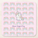 Buscar unicornios posavasos Cumpleaños