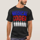 Buscar codificación médica camisetas Profesión