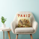 Buscar vintage francia cojines Paisaje urbano