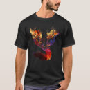 Buscar ave fenix camisetas Fuego