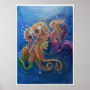 Buscar perla azul posters Pintura