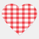 Buscar modelo corazon pegatinas Rojo