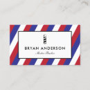 Buscar barber pole tarjetas de visita Peluquería