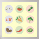Buscar verdura posters Vegetariano