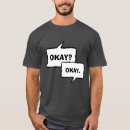 Buscar okay camisetas Divertido