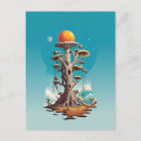Buscar surrealista postales Árbol