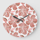 Buscar flores hawaianas relojes de pared Verano