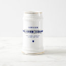 Buscar ley cerveza vasos Línea azul delgada