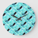 Buscar ballena azul relojes de pared Playa