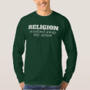 Buscar anti religión camisetas Agnóstico