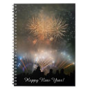 Buscar feliz año nuevo cuadernos Fuegos artificiales