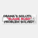 Buscar soluciones pegatinas parachoque Obama anti