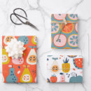 Buscar frutas papel de regalo Adorable