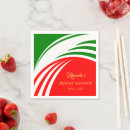 Buscar bandera italiana servilletas Invitados