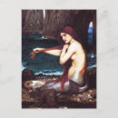 Buscar pinturas de la sirena postales John william waterhouse