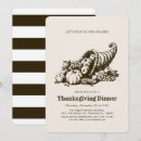 Buscar cuerno de la abundancia invitaciones Acción de gracias