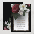 Buscar rojo boda invitaciones Lujoso