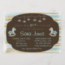 Buscar rocking horse invitaciones Azul