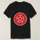 Buscar símbolos wiccan camisetas Pentáculo