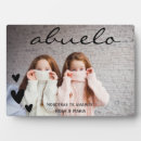 Buscar papa placas fotograbadas Abuelo