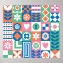 Buscar diseño geométrico posters Naturaleza