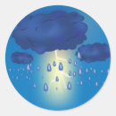 Buscar nubes de tormenta pegatinas Rayo