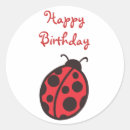 Buscar cumpleaños de la mariquita pegatinas Mariquitas