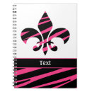 Buscar flor de lis cuadernos Elegante
