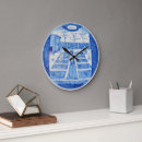 Buscar delft relojes de pared Cerámica