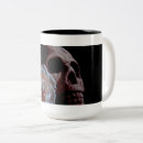 Buscar cráneo humano tazas Gótico
