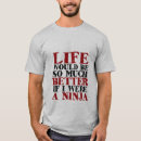 Buscar ninjas camisetas Para él