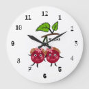 Buscar cocina roja relojes de pared Para niños