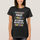 Buscar para el kinley camisetas Divertido