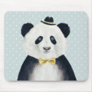 Buscar panda alfombrillas de raton Acuarela