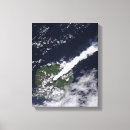 Buscar volcán lienzos Nubes