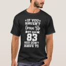 Buscar 83 años camisetas Edad