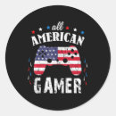 Buscar jul pegatinas Americano